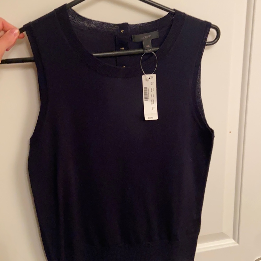 J. crew navy shell NWT size xxs